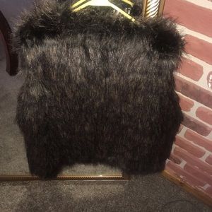Cute ladies Baby Phat faux fur vest 2xl